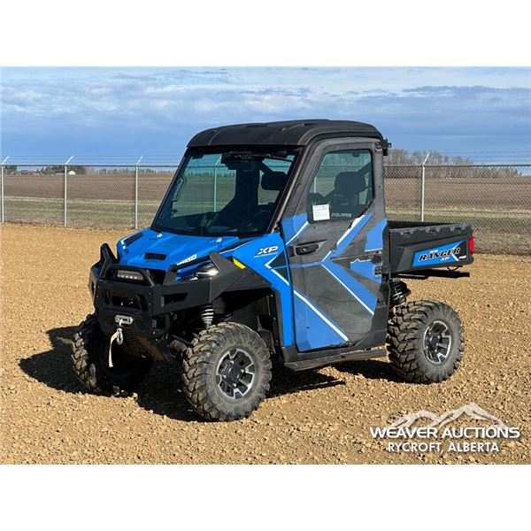 2017 POLARIS RANGER XP 1000 SIDE BY SIDE