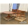 Image 1 : OAK DINING ROOM SET
