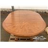 Image 5 : OAK DINING ROOM SET