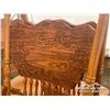 Image 8 : OAK DINING ROOM SET