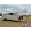 Image 2 : 2015 EXISS STK 24 FT. 5TH WHEEL T/A STOCK TRAILER