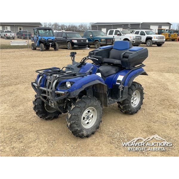 2005 YAMAHA YFM660 GRIZZLY 4X4 ATV