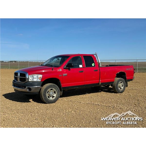 2008 DODGE RAM 2500 QUAD 4X4 PICKUP TRUCK