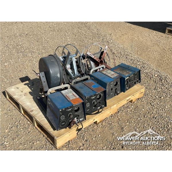 (4) MILLER WELDER WIRE FEEDERS