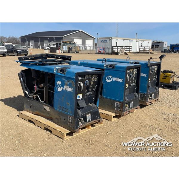 (3) MILLER WELDERS