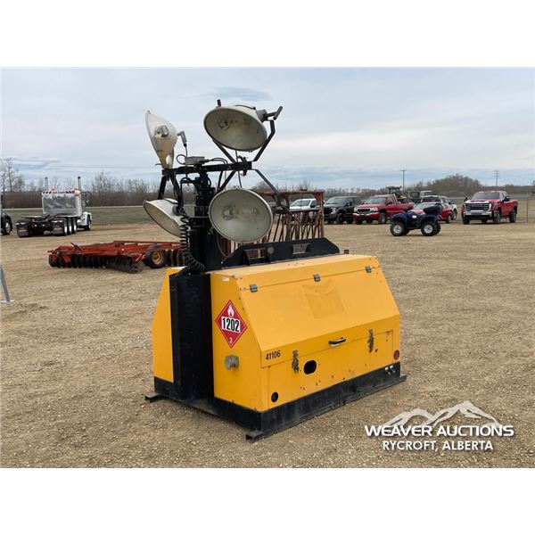 WESTQUIP 25KW LIGHT TOWER/GENERATOR