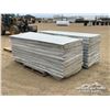 Image 3 : (20) 3 X 8 FT. INSULATED PANELS