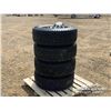 Image 4 : (4) GENERAL 285/70R17 TIRES AND RIMS