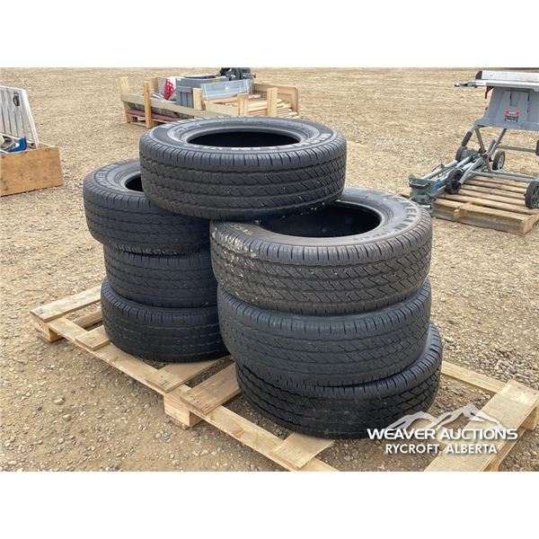 (7) MICHELIN 265/70R17 TIRES