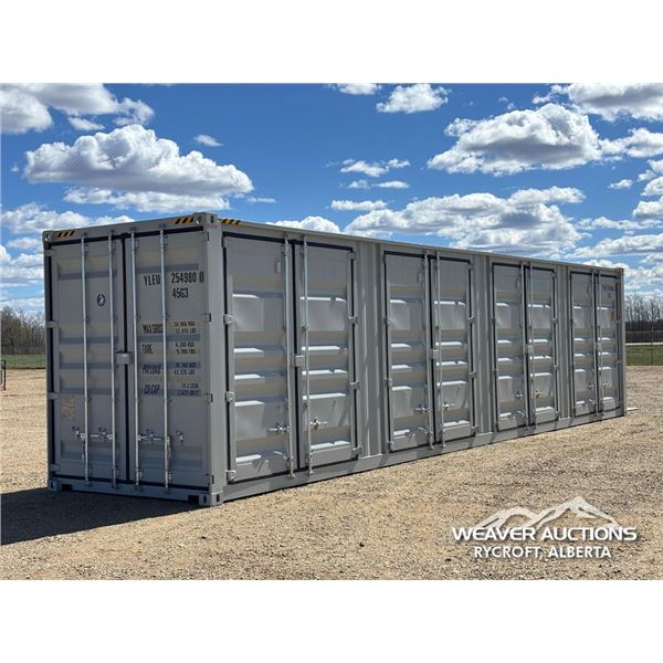 2026 8X40 FT. MULTI-DOOR SHIPPING CONTAINER