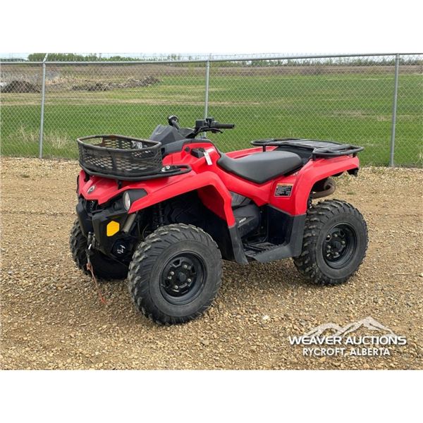 2019 CAN-AM OUTLANDER 450 ATV