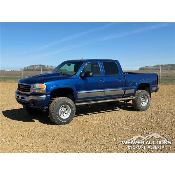 2003 GMC SIERRA 2500HD SLT CREW CAB PICKUP