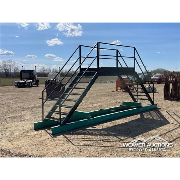 24 X 9 FT. STAIRCASE BRIDGE CROSSING