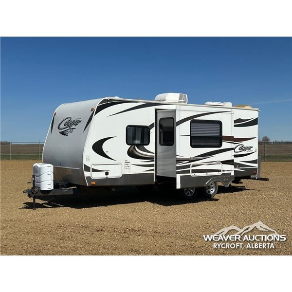 2014 KEYSTONE COUGAR 21RBSWE T/A TRAVEL TRAILER