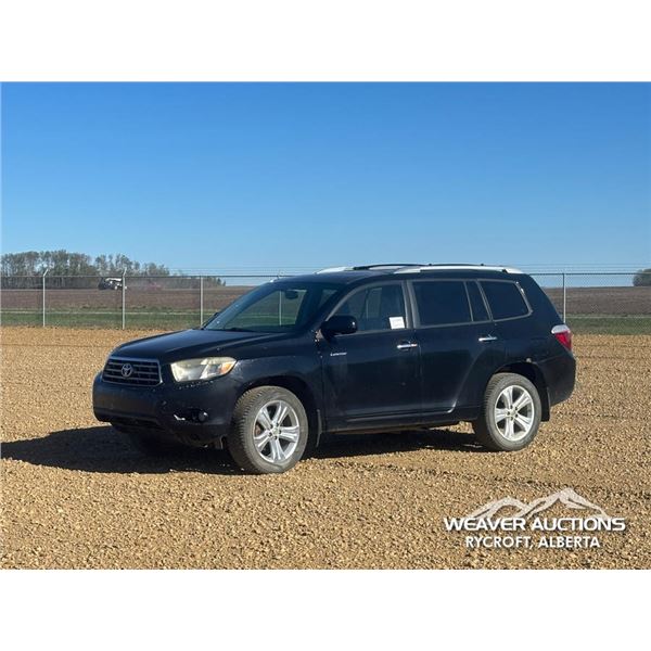 2008 TOYOTA HIGHLANDER LIMITED SUV