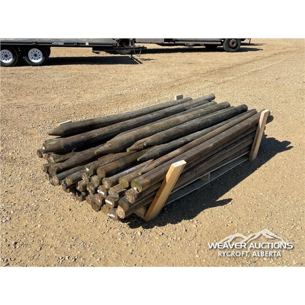 TREATED FENCE POSTS & GARDEN TIES