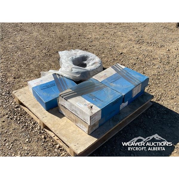 (7) ROLLS OF SELF SHIELDED FLUX-COVERED WIRE