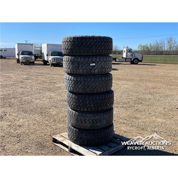 (5) TOYO 35 X12.5 R17LT OPEN COUNTRY TIRES & RIMS
