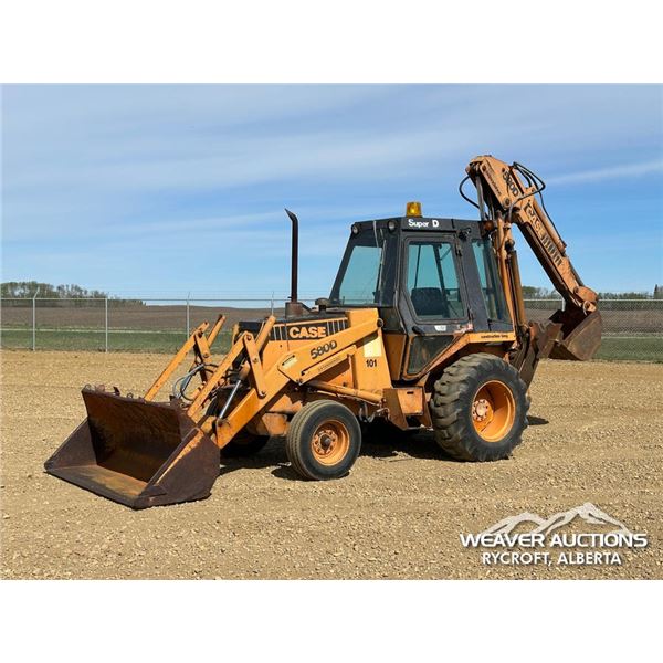 CASE 580D 2WD EXTENDAHOE BACKHOE LOADER