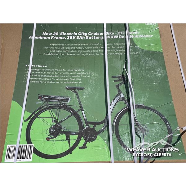 28 IN. ELECTRIC BIKE