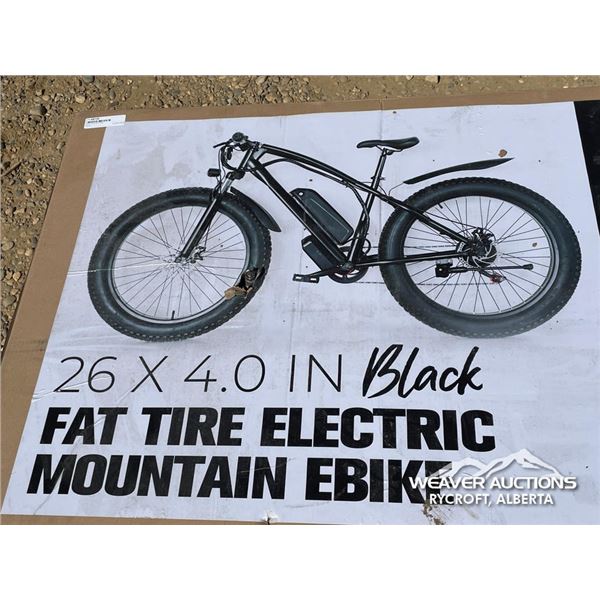 26 IN. ELECTRIC MOUNTAIN BIKE