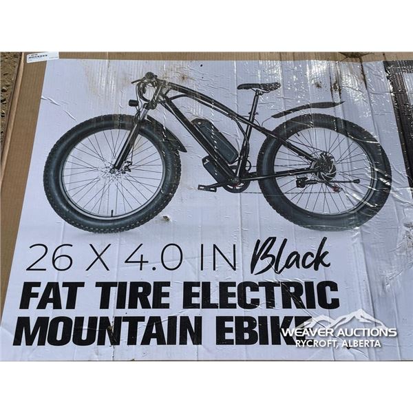 26 IN. ELECTRIC MOUNTAIN BIKE