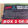 Image 2 : (4) PCS OUTDOOR FURNITURE SET