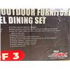 Image 3 : OUTDOOR FURNITURE SET PARTS