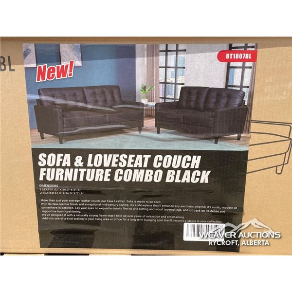 SOFA & LOVESEAT FURNITURE SET