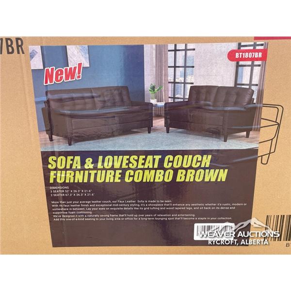 SOFA & LOVESEAT FURNITURE SET