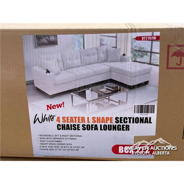 (4) SEATER L SHAPE SECTIONAL