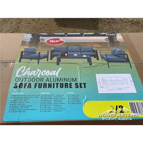 (4) PCS OUTDOOR FURNITURE SET