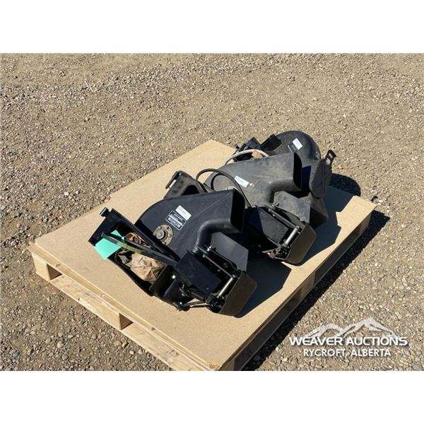 (3) JOHN DEERE BLOWER BAGGERS