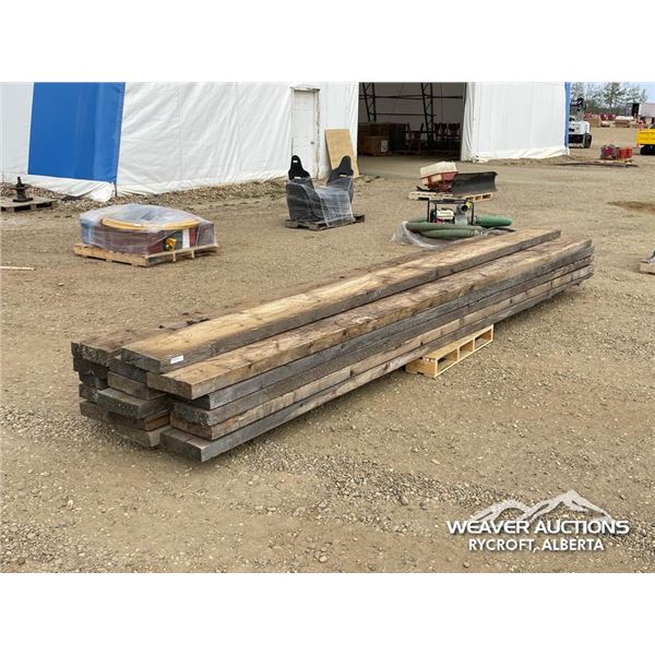 (16) 3 IN. X 12 IN. X 16 FT. SPRUCE PLANKS