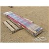 Image 1 : RED FIBERGLASS EXTENSION LADDER