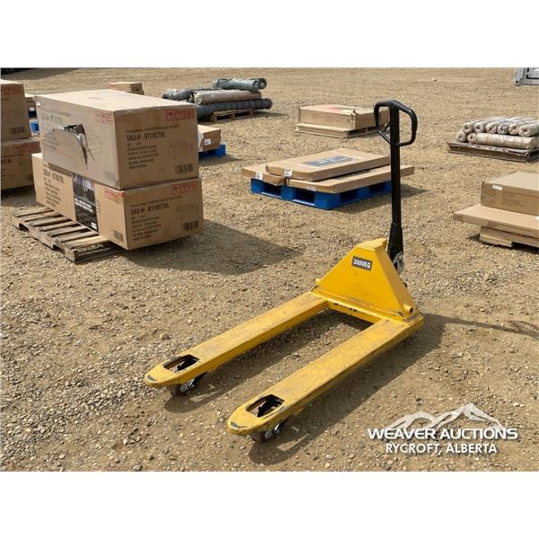 INDUSTRIAL 3000 KG PALLET JACK