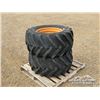 Image 2 : (2) GALAXY 38 X 1800-20 TIRES & RIMS