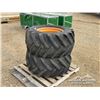 Image 4 : (2) GALAXY 38 X 1800-20 TIRES & RIMS