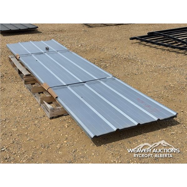 (40) 12 FT. STEEL SHEETS