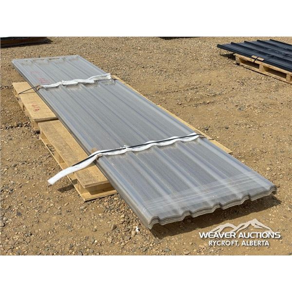 (28) 12 FT. CLEAR PANELS