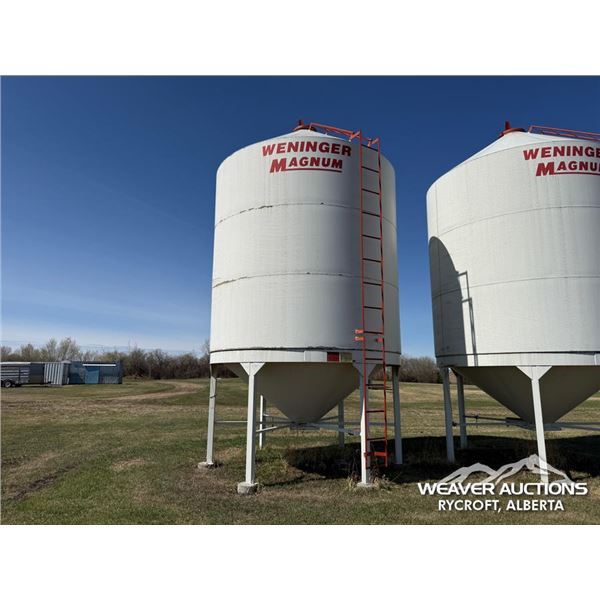 WENINGER MAGNUM 56 TON FERTILIZER HOPPER BIN