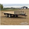 Image 2 : 14 FT. T/A FLAT DECK UTILITY TRAILER