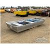 Image 3 : FLAT BOTTOM 12 FT.  ALUMINUM BOAT