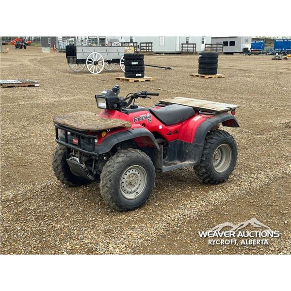 2001 HONDA 450 FOREMAN ATV