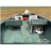 Image 22 : VINTAGE 15 FT. FIBERGLASS TRI-HULL BOAT & TRAILER