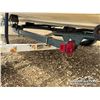 Image 28 : VINTAGE 15 FT. FIBERGLASS TRI-HULL BOAT & TRAILER
