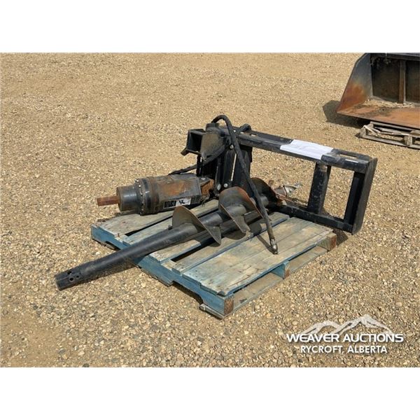 SKID STEER 12 IN. HYDRAULIC AUGER