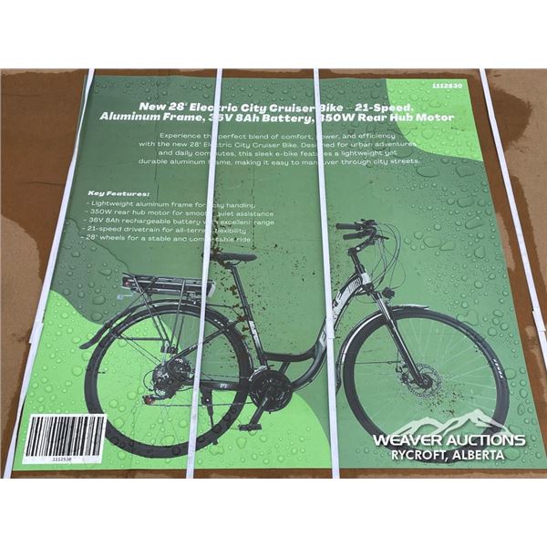 28 IN. ELECTRIC BIKE