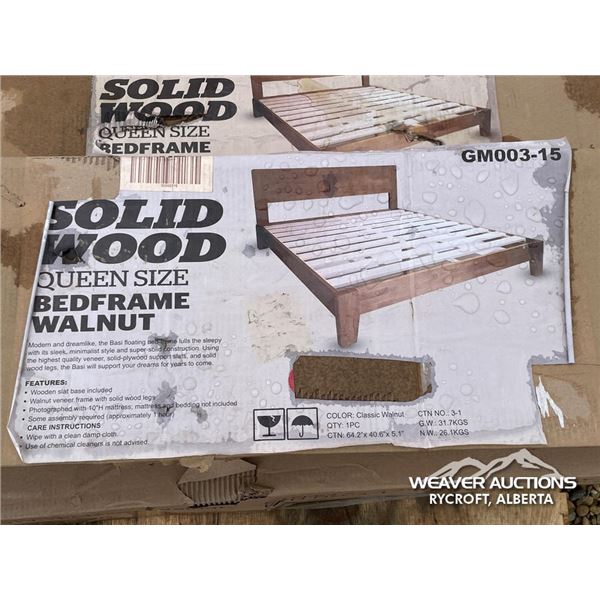 SOLID WOOD BEDFRAME