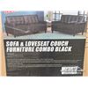 Image 1 : SOFA & LOVESEAT FURNITURE SET